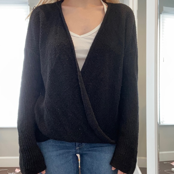 Express Sweaters - Vintage Express open front knit sweater